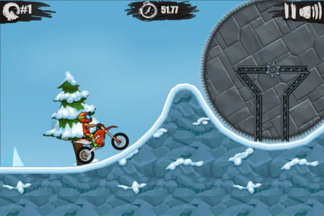 Moto X3M 2 gameplay screenshot 2